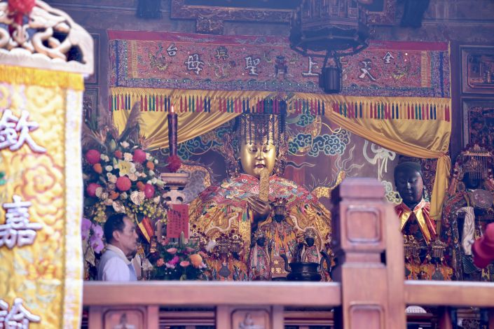 黃偉哲出席祀典大天后宮秋祭大典　祈願風調雨順、市民平安